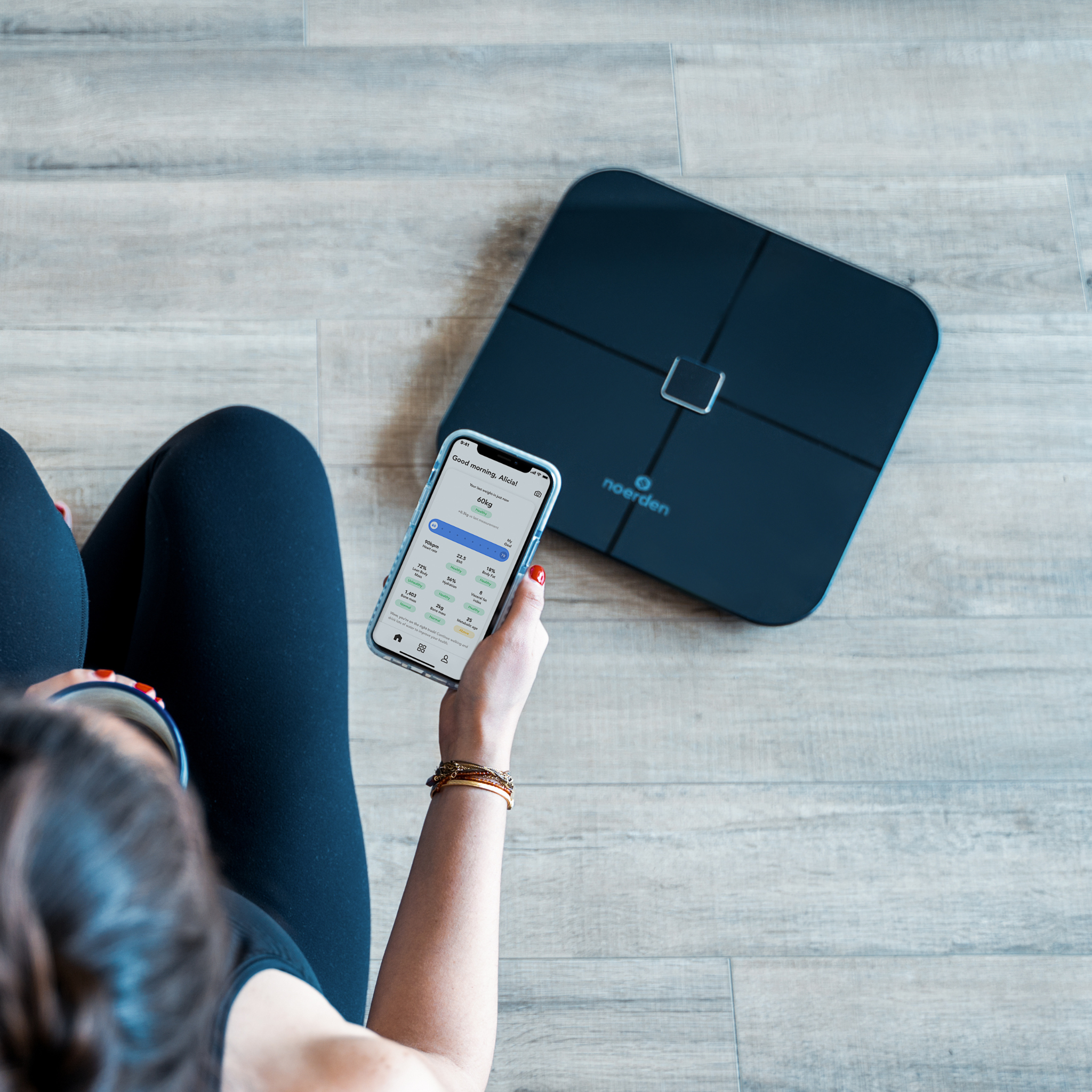 SENSORI Smart Scale - Black