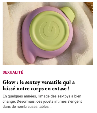 avis sextoy clitoridien Glow NOERDEN