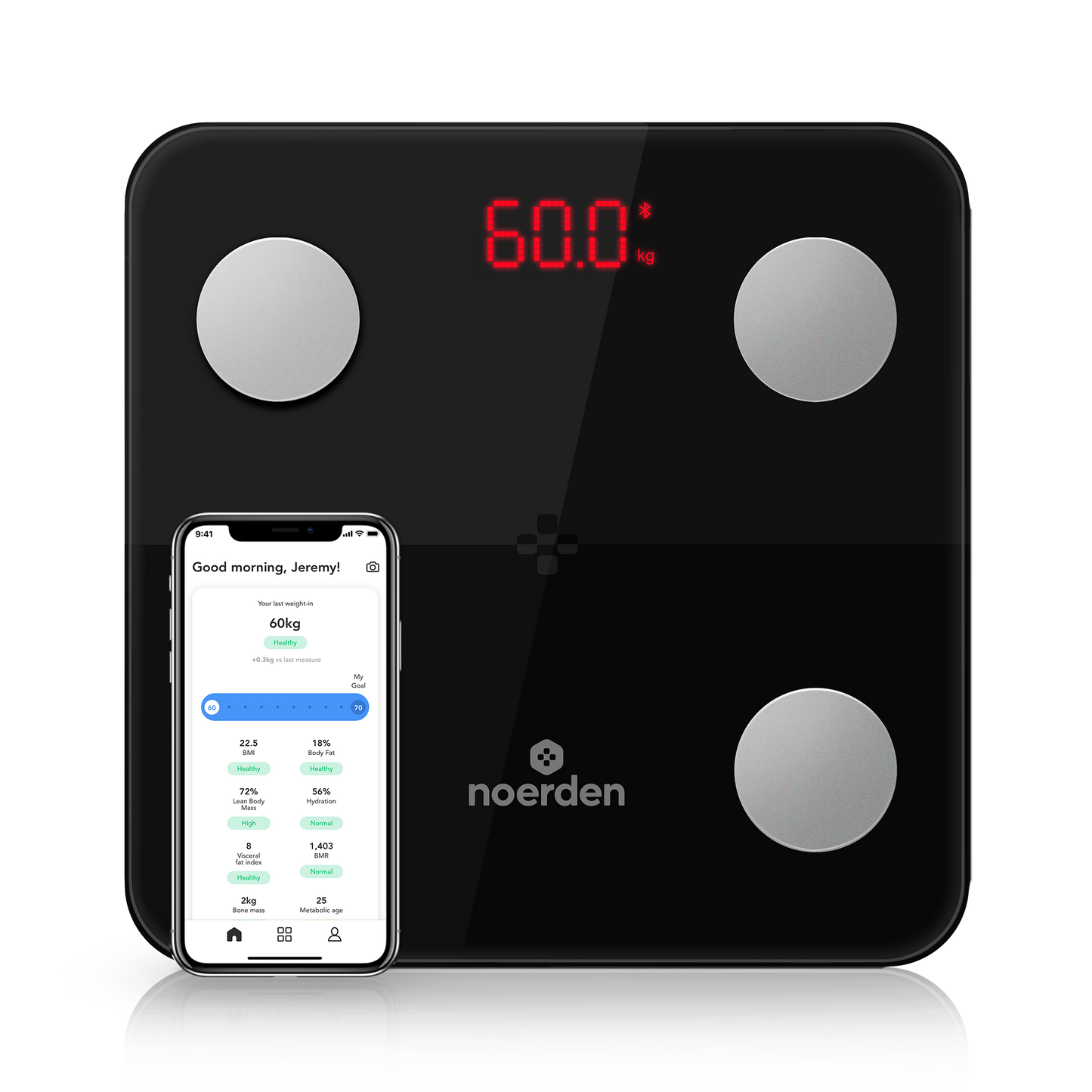 MINIMI Bluetooth Smart Body Scale